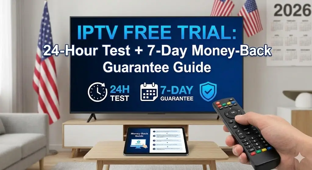 IPTV Free Trial: 24-Hour Test + 7-Day Money-Back Guarantee Guide