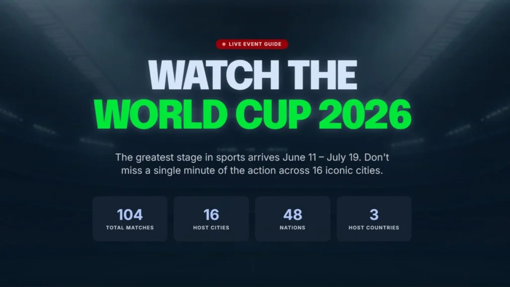 IPTV for World Cup 2026